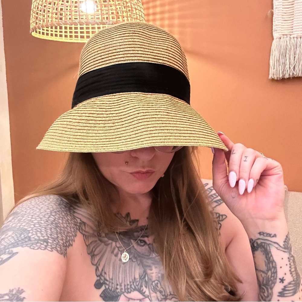 Cloche sun hat